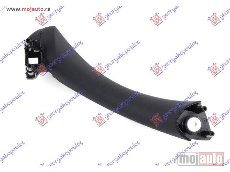 Glavna slika -  RUKOHVAT PREDNJIH/ZADNJIH VRATA UNUTRASNJI CRNI (UNUTRASNJI DEO) Desno Bmw series 3 (e90/91) sdn/s.w. 05-08 -dostupno - MojAuto