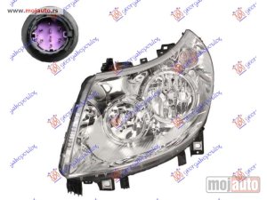 NOVI: delovi  FAR ELEKTRICNI (H7/H15) 2012- (DEPO) Levo Fiat ducato 06-14 -dostupno
