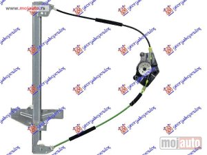 NOVI: delovi  PODIZAC PREDNJEG PROZORA ELEKTRICNI (BEZ MOTORA) 5 VRATA/KARAVAN (A KVALITET) Desno Peugeot 307 01-05 -dostupno
