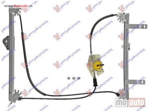 NOVI: delovi  PODIZAC PREDNJEG PROZORA ELEKTRICNI (BEZ MOTORA) (CABRIO) Desno Peugeot 307 05-07 -dostupno