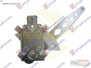 NOVI: delovi  PODIZAC ZADNJEG PROZORA ELEKTRICNI (BEZ MOTORA) (A KVALITET) Levo Mitsubishi p/u l200 06-10 -dostupno