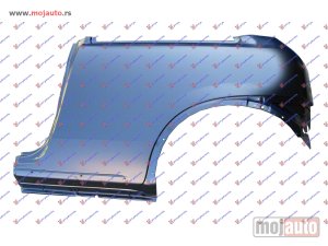 NOVI: delovi  ZADNJI BLATOBRAN 3 VRATA Levo Opel corsa c 00-06 -nedostupno