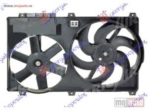 NOVI: delovi  VENTILATOR (DUPLI) KOMPLET (BENZIN/DIZEL) (+AC) Citroen jumper 02-06 -dostupno