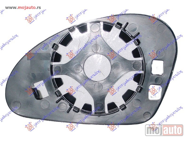 Glavna slika -  STAKLO RETROVIZORA (KONVEKSNO) Desno Seat toledo 04-12 -dostupno - MojAuto