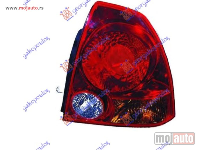 Glavna slika -  STOP LAMPA 4 VRATA (EXPORT TYPE) (TYC) Desno Hyundai accent h/b-l/b 03-05 -dostupno - MojAuto