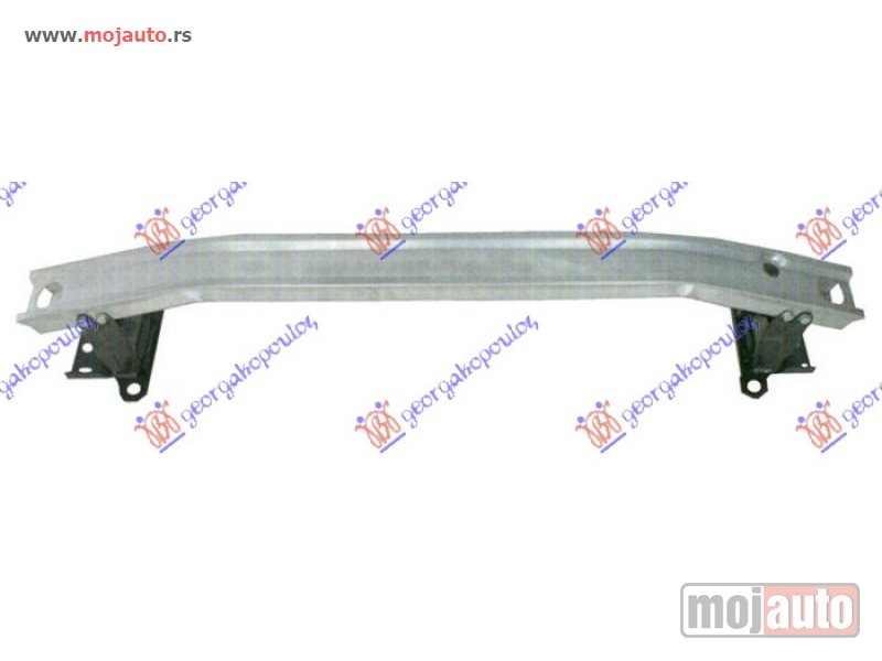 Glavna slika -  SINA PREDNJEG BRANIKA ALUMINIJUM (SA NOSACIMA) Renault modus 05-08 -dostupno - MojAuto