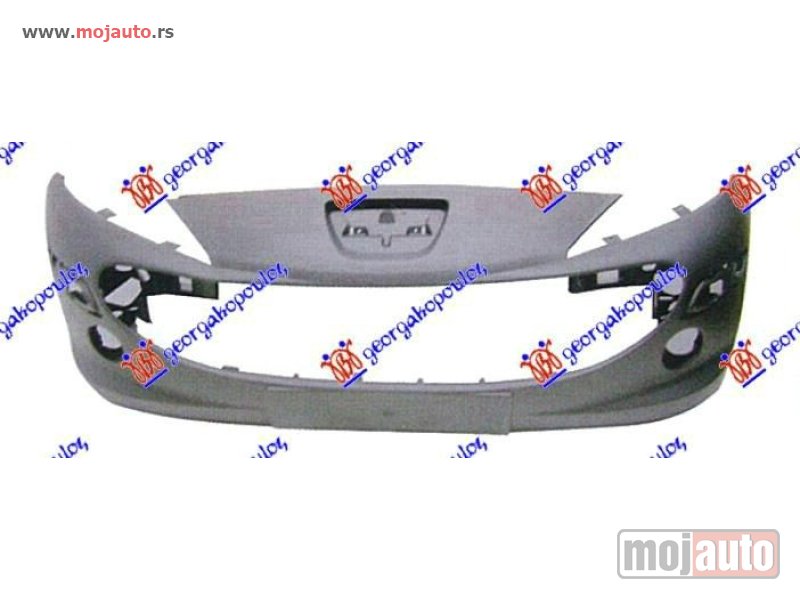 Glavna slika -  PREDNJI BRANIK PM -10 (SA MAGLENKAMA) Peugeot 207 06-14 -dostupno - MojAuto