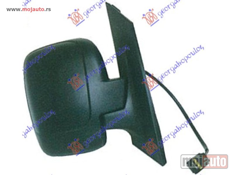Glavna slika -  RETROVIZOR ELEKTRICNI SA GREJACEM (DUPLO STAKLO) (A KVALITET) (KONVEKSNO STAKLO) Desno Peugeot expert 07-16 -dostupno - MojAuto