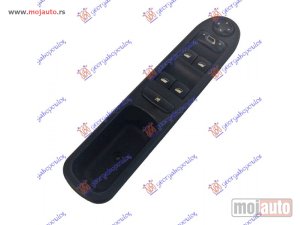 Glavna slika - PREKIDAC U PREDNJIM VRATIMA (4 TASTERA) (17 PIN) Levo Peugeot 207 06-14 -dostupno - MojAuto