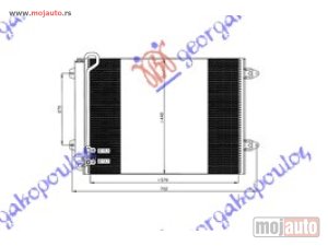 Glavna slika - HLADNJAK KLIME 1.6 16v Fsi/2.0 FSi BENZIN - 1.6/1.9/2.0 TDi DIZEL (570x430x16) Vw passat 05-11 -dostupno - MojAuto