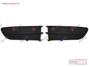 NOVI: delovi  RESETKA PREDNJEG BRANIKA (BEZ MAGLENKE) -05 (SET) Renault laguna 00-07 -dostupno