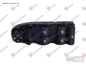 NOVI: delovi  PREKIDAC U PREDNJIM VRATIMA (4 TASTERA) (ELEKTRO-SKLOPIV RETROVIZOR) (18 PIN) Levo Bmw series 3 (e90/91) sdn/s.w. 05-08 -dostupno