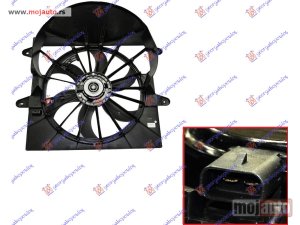 NOVI: delovi  VENTILATOR KOMPLET (3.7 BENZIN) (2 PIN) Jeep commander 06-10 -dostupno