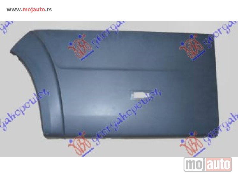 Glavna slika -  LAJSNA ZADNJEG BLATOBRANA (ZADNJI DEO) (SA OTVOROM ZA MIGAVAC) (DUGO VOZILO SA PLASTICNIM RUBOVIMA) Levo Fiat ducato 06-14 -dostupno - MojAuto