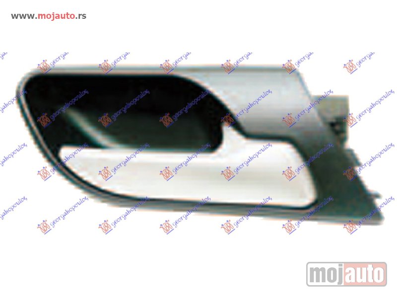 Glavna slika -  KVAKA ZADNJIH VRATA UNUTRASNJA HROM -04 Desno Bmw x5 (e53) 00-07 -dostupno - MojAuto
