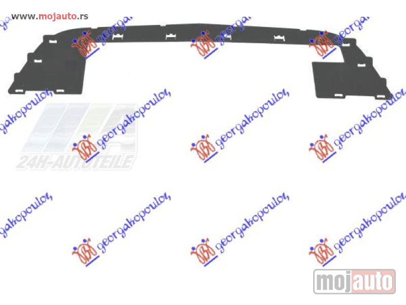 Glavna slika -  NOSAC CENTRALNE RESETKE PREDNJEG BRANIKA -11 Opel corsa d 06-15 -dostupno - MojAuto