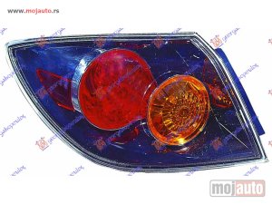 NOVI: delovi  STOP LAMPA SPOLJASNJA 5 VRATA (CRNA) -2006 (DEPO) Levo Mazda 3 sdn-h/b (bk) 04-08 -nedostupno
