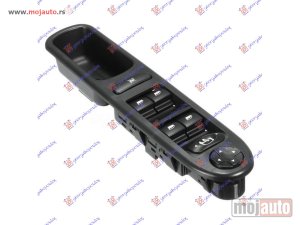 Glavna slika - PREKIDAC U PREDNJIM VRATIMA (4 TASTERA) (ELEKTRO-SKLOPIV RETROVIZOR) (AUTO) (18 PIN) Levo Peugeot 207 06-14 -dostupno - MojAuto