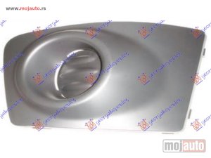 NOVI: delovi  RESETKA PREDNJEG BRANIKA (BEZ MAGLENKE) (JEDNA KABINA) 2009- Levo Mitsubishi p/u l200 06-10 -dostupno