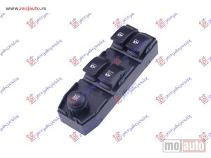 NOVI: delovi  PREKIDAC U PREDNJIM VRATIMA (4 TASTERA) (14 PIN) Levo Chevrolet lacetti 03- -dostupno