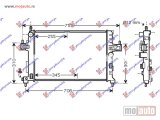 NOVI: delovi  HLADNJAK MOTORA 1.3CDTi 1.7DTi DIZEL (60x35) Opel combo 00-12 -dostupno