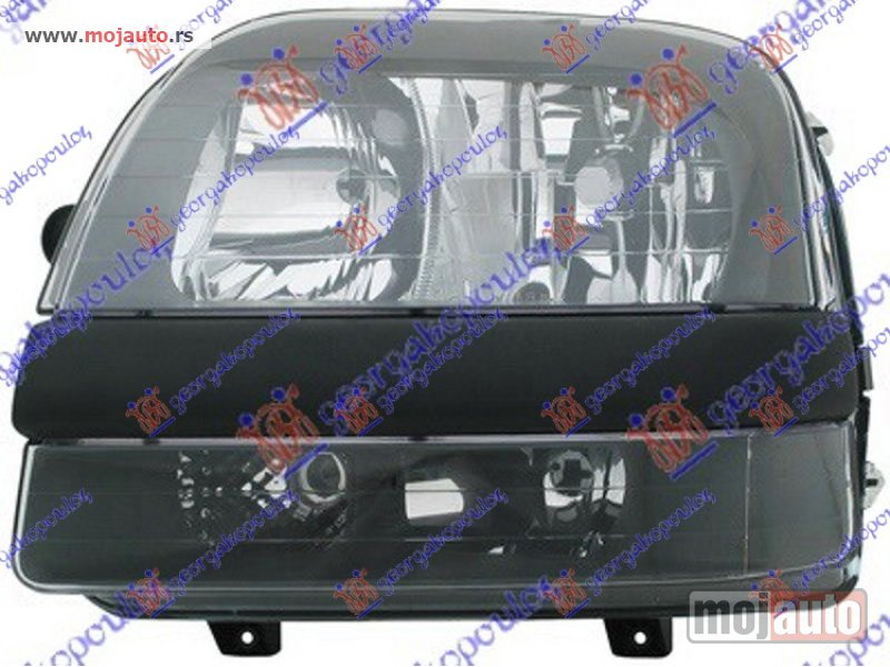 Glavna slika -  FAR ELEKTRICNI SA MAGLENKOM (DEPO) Levo Fiat doblo 01-05 -dostupno - MojAuto