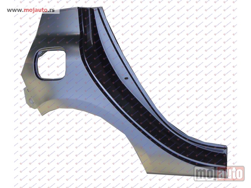 Glavna slika -  ZADNJI BLATOBRAN 5 VRATA Desno Renault clio 06-09 -dostupno - MojAuto