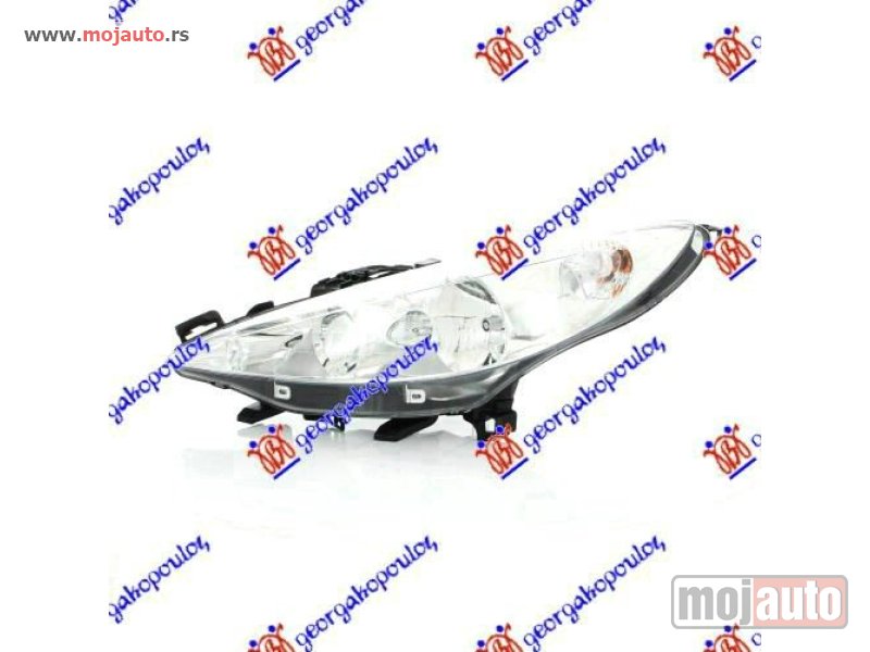 Glavna slika -  FAR (VALEO) Levo Peugeot 207 06-14 -dostupno - MojAuto