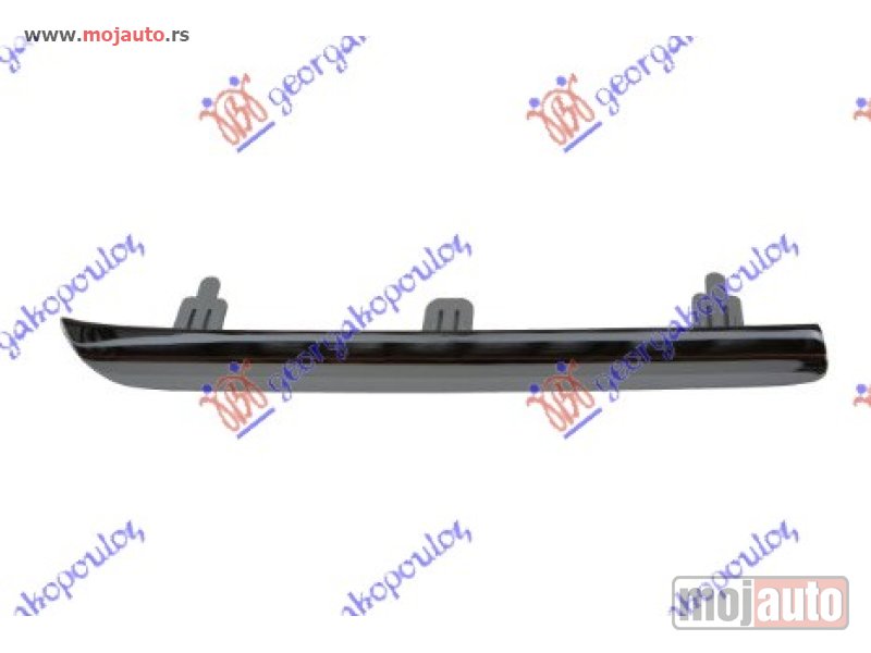 Glavna slika -  LAJSNA PVC MASKE SREDNJA HROM (LIMITED V6/SPORT PACK) Levo Toyota rav 4 05-10 -dostupno - MojAuto