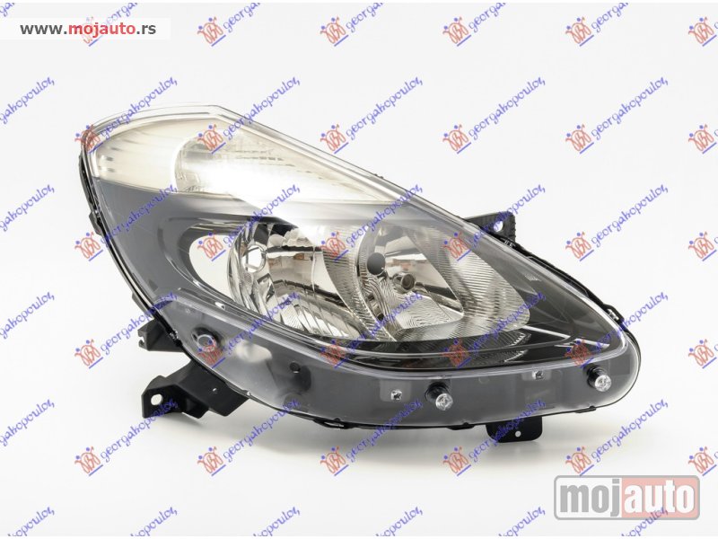 Glavna slika -  FAR ELEKTRICNI CRNI (DEPO) Desno Renault clio 09-13 -dostupno - MojAuto