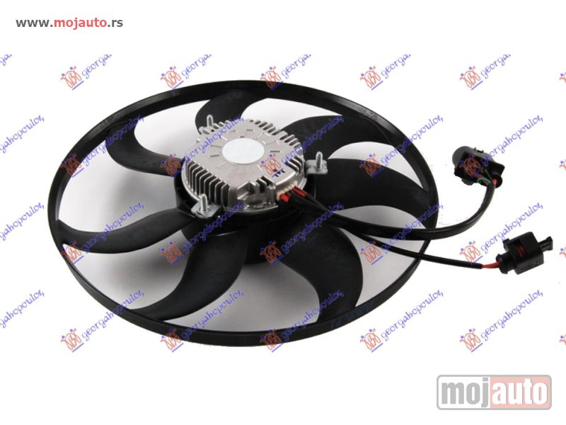 Glavna slika -  VENTILATOR (MOTOR+ELISA) (BENZIN/DIZEL) (36cm) (300W) Seat toledo 04-12 -dostupno - MojAuto
