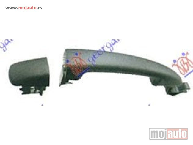 Glavna slika -  KVAKA PREDNJIH VRATA SPOLJASNJA Desno Peugeot expert 07-16 -dostupno - MojAuto