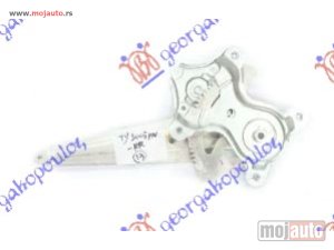NOVI: delovi  PODIZAC ZADNJEG PROZORA ELEKTRICNI (BEZ MOTORA) Desno Toyota yaris 05-11 -dostupno