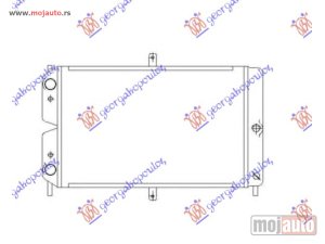 NOVI: delovi  HLADNJAK MOTORA 1.1/1.3/1.5CC (48x32) Lada samara l/b-sdn 86-06 -dostupno