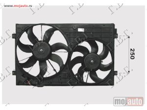 NOVI: delovi  VENTILATOR (DUPLI) (BENZIN/DIZEL) (HLADNJAK 40cm) Vw passat 05-11 -dostupno