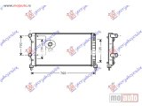 NOVI: delovi  HLADNJAK MOTORA 1.3/1.9cc JTD (+/-AC) (70x30.6) Fiat doblo 05-09 -dostupno