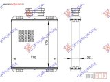 NOVI: delovi  GREJAC KABINE (176x180) Skoda roomster-praktik 06-10 -dostupno