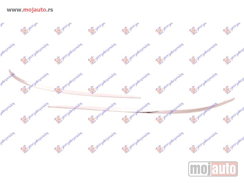 Glavna slika -  LAJSNA PREDNJEG BRANIKA HROM -08 Levo Mercedes a class (w169) 04-12 -dostupno - MojAuto