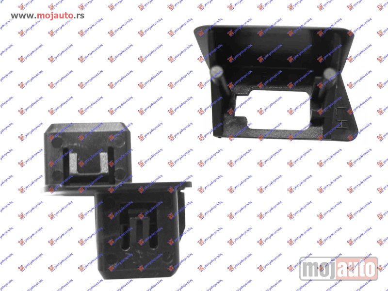 Glavna slika -  NOSAC PREDNJEG BRANIKA BOCNI PLASTICNI (SPOLJASNJI/UNUTRASNJI) (SET) Levo Nissan micra (k12) 02-10 -dostupno - MojAuto