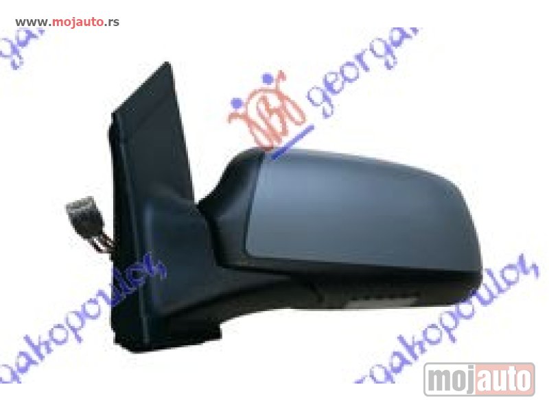 Glavna slika -  RETROVIZOR ELEKTRICNI SA GREJACEM PM (ELEKTRO-SKLOPIV) (SVETLO) (KONVEKSNO STAKLO) Levo Ford focus 04-08 -dostupno - MojAuto