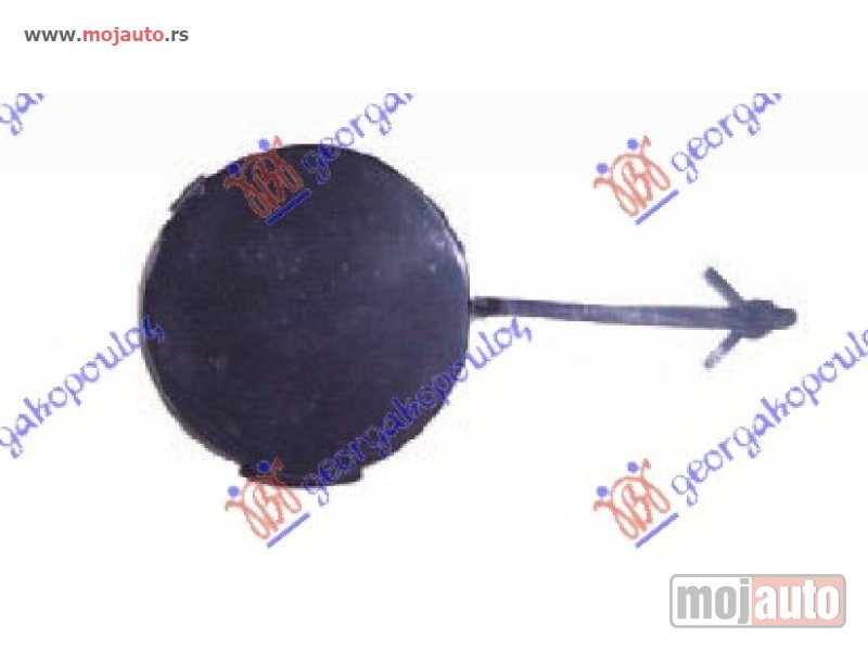 Glavna slika -  POKLOPAC KUKE PREDNJEG BRANIKA Peugeot 307 01-05 -dostupno - MojAuto