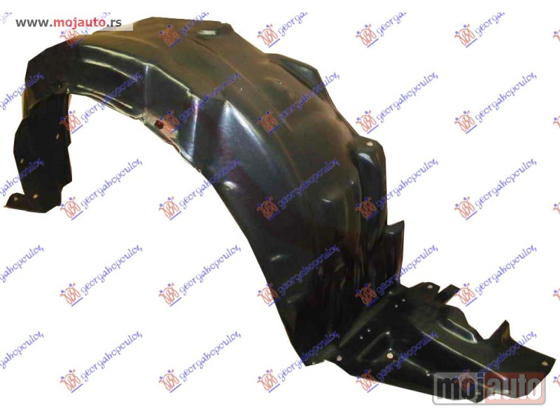 Glavna slika -  POTKRILO PLASTICNO Desno Toyota prius 04-09 -nedostupno - MojAuto