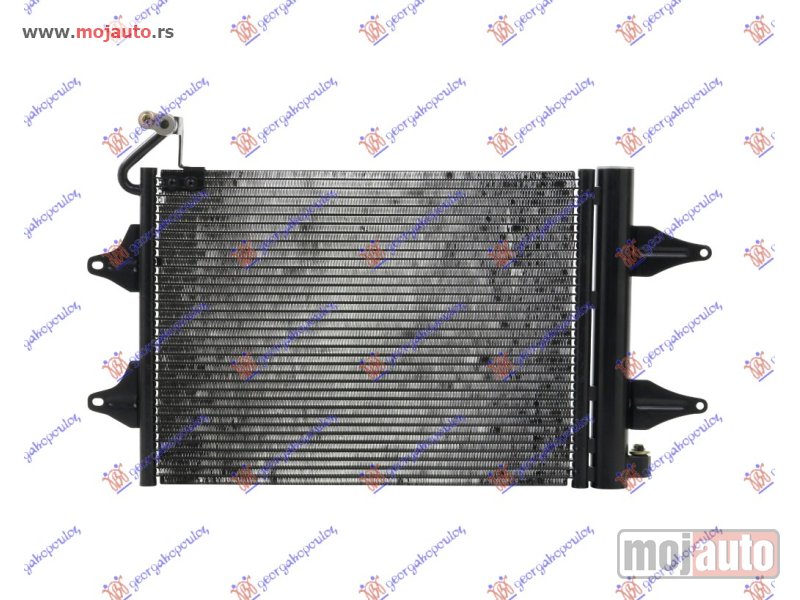 Glavna slika -  HLADNJAK KLIME BENZIN/DIZEL (470x362x16) Seat ibiza 02-08 -dostupno - MojAuto