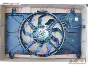 NOVI: delovi  VENTILATOR HLADNJAKA KOMPLET (BENZIN) (MANUELNI/AUTOMATSKI) Hyundai accent sdn 06-11 -nedostupno