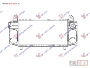 NOVI: delovi  HLADNJAK INTERKULERA 1.2-1.4 TDi DIZEL (280x130x40) Audi a2 00-05 -dostupno