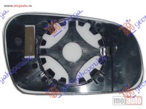 NOVI: delovi  STAKLO RETROVIZORA (SAMO ZA ZAMENSKI RETROVIZOR KRACI OD ORIGINALA) (ASFERICNO) Levo Vw fox 05-11 -dostupno