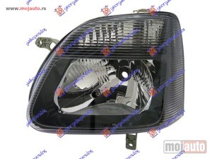 NOVI: delovi  FAR ELEKTRICNI 2003- CRNI (DEPO) Levo Opel agila 99-08 -nedostupno