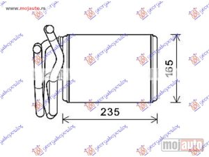 NOVI: delovi  GREJAC KABINE (200x165x26) Honda civic h/b-l/b 04-05 -dostupno