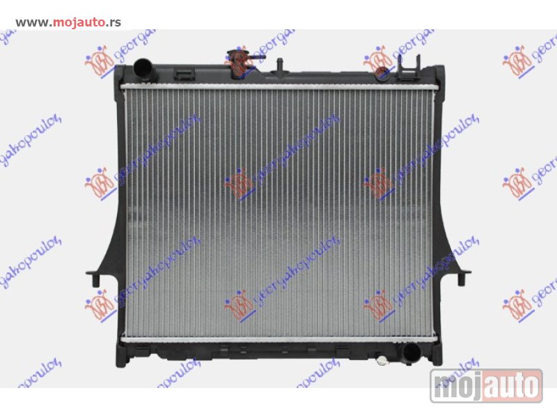 Glavna slika -  HLADNJAK MOTORA 2.5 TD (MAN) (47.5x59x16) Isuzu p/u d-max 02-07 -dostupno - MojAuto