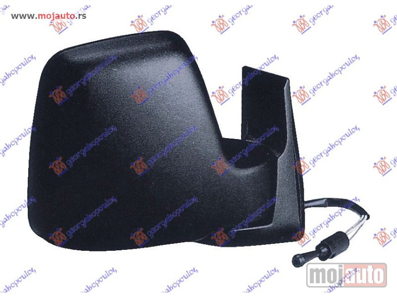 Glavna slika -  RETROVIZOR MEHANICKI SA SAJLOM (KONVEKSNO STAKLO) Desno Peugeot expert 95-03 -dostupno - MojAuto